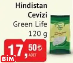 GREEN LİFE HİNDİSTAN CEVİZİ